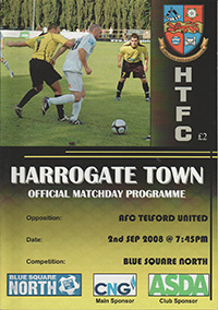 Harrogate Town v AFC Telford 02-Sep-2008