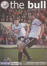 Hereford United v AFC Telford United 08-Jan-2013
