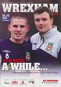 Wrexham v AFC Wimbledon 23-Jan-2010