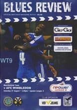 Macclesfield Town v AFC Wimbledon 27-Aug-2011
