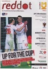 Milton Keynes Dons v AFC Wimbledon 02-Dec-2012