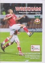 Wrexham v Airbus UK Broughton 03-Dec-2011
