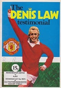 Manchester United v Ajax 03-Oct-1973