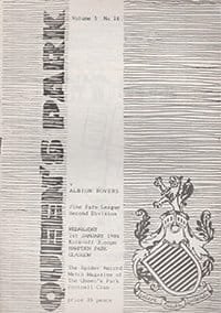 Queens Park v Albion Rovers 01-Jan-1986
