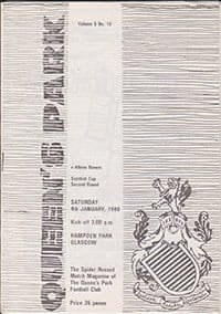 Queens Park v Albion Rovers 04-Jan-1986