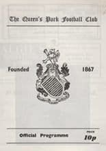 Queens Park v Albion Rovers 27-Oct-1979