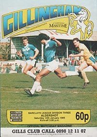 Gillingham v Aldershot 14-Jan-1989