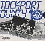 Stockport County v Aldershot 17-Oct-1983