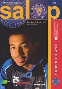 Shrewsbury Town v Aldershot Town 24-Oct-2009