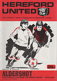 Hereford United v Aldershot 27-Oct-1979
