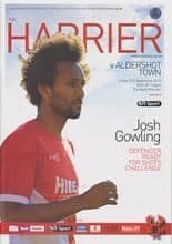 Kidderminster Harriers v Aldershot Town 27-Sep-2013