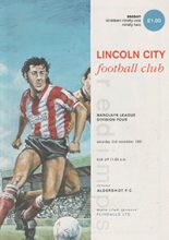 Lincoln City v Aldershot 02-Nov-1991