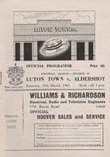 Luton Town v Aldershot 30-Mar-1968