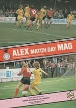 Crewe Alexandra v Aldershot 31-Jan-1981