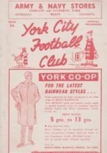 York City v Aldershot 03-Oct-1960