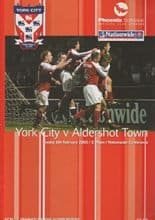 York City v Aldershot Town 06-Feb-2005