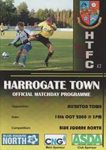 Harrogate Town v Alfreton Town 18-Oct-2008