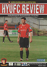 Hayes & Yeading United v Alfreton Town 13-Aug-2011