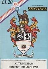 Stafford Rangers v Altrincham 15-Apr-1995
