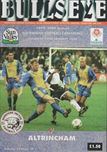 Hereford United v Altrincham 21-Jan-2000