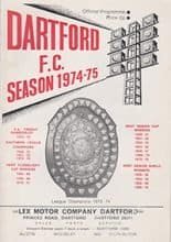 Dartford v AP Leamington 29-Oct-1974