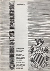 Queens Park v Arbroath 06-Apr-1985