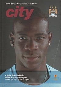 Manchester City v Aris Salonika 24-Feb-2011