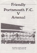 Portsmouth v Arsenal 10-Aug-1985