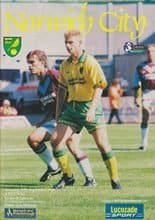Norwich City v Arsenal 10-Sep-1994