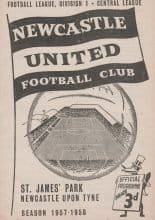 Newcastle United v Arsenal  12-Apr-1958