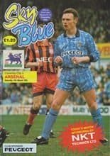 Coventry City v Arsenal 13-Mar-1993