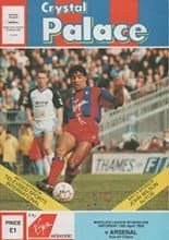 Crystal Palace v Arsenal 14-Apr-1990