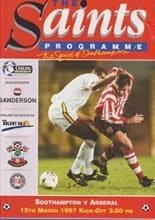 Southampton v Arsenal 15-Mar-1997