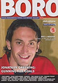 Middlesbrough v Arsenal 19-Apr-2003