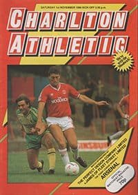 Charlton Athletic v Arsenal 01-Nov-1986