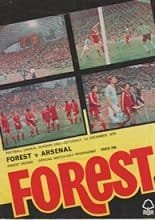 Nottingham Forest v Arsenal 01-Dec-1979