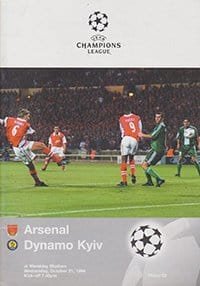 Dinamo Kiev v Arsenal 21-Oct-1998
