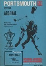 Portsmouth v Arsenal 23-Jan-1971