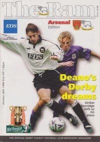 Derby County v Arsenal 28-Oct-1998