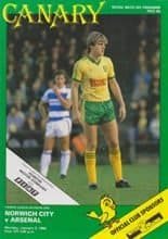 Norwich City v Arsenal 02-Jan-1984