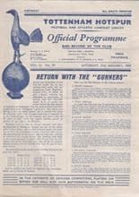 Tottenham Hotspur v Arsenal 31-Jan-1959