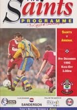 Southampton v Arsenal 09-Dec-1995