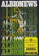 West Bromwich Albion v Arsenal 09-Apr-1977
