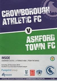 Crowborough Athletic v Ashford Town 09-Dec-2015