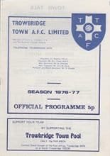 Trowbridge Town v Ashford Town 13-Nov-1976