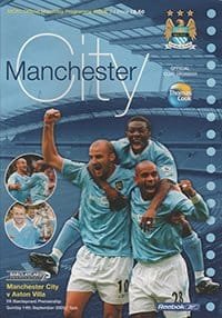 Manchester City v Aston Villa 14-Sep-2003