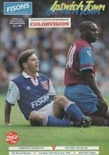 Ipswich Town v Aston Villa 15-Dec-1992