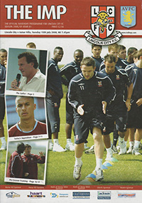 Lincoln City v Aston Villa 15-Jul-2008