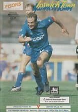 Ipswich Town v Aston Villa 15-Aug-1992