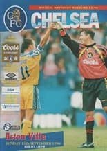 Chelsea v Aston Villa 15-Sep-1996
